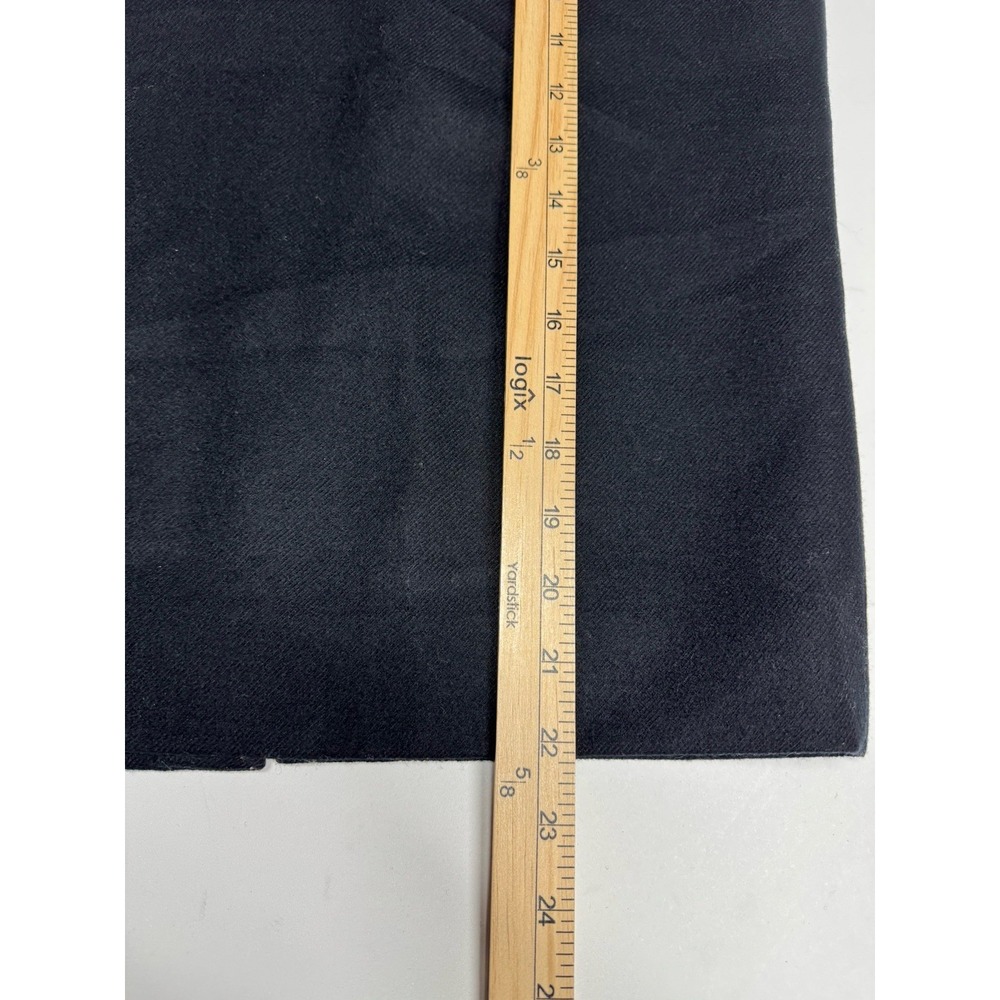 J. Crew The Pencil Skirt Women's Size 4 Black Wool Back Slit Lined Office Preppy - Picture 3 of 10